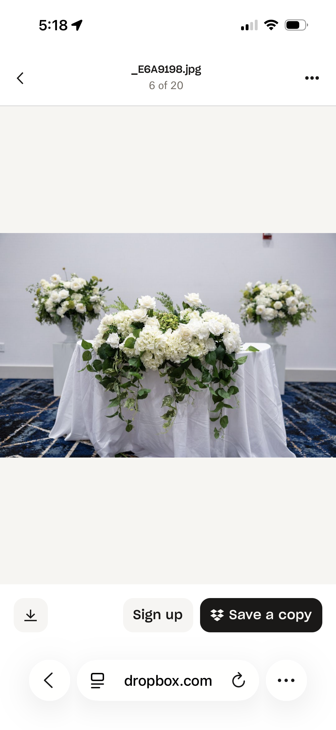 MJ Event portfolio — 1