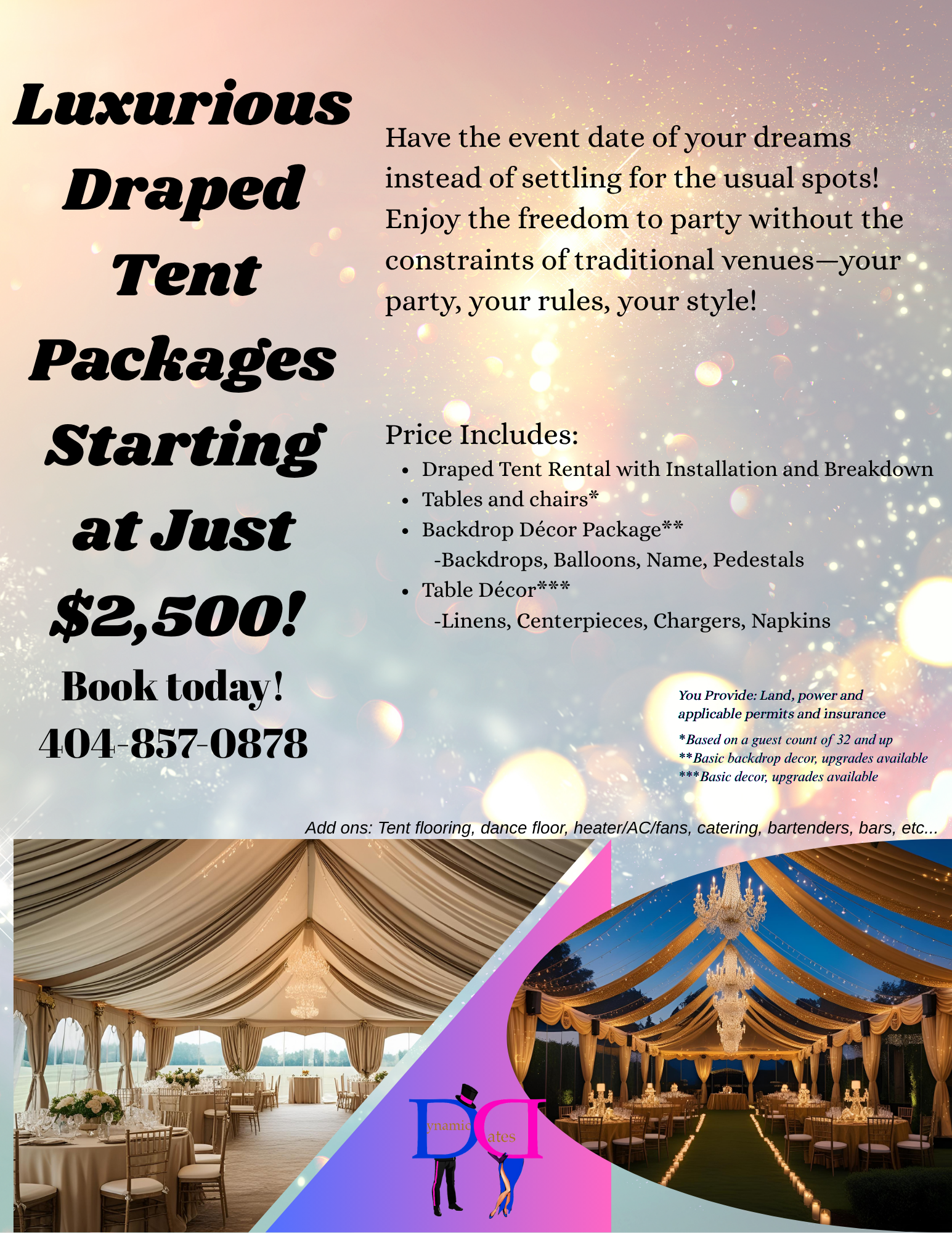 Dynamic Dates Event Planning and Decor portfolio — 1